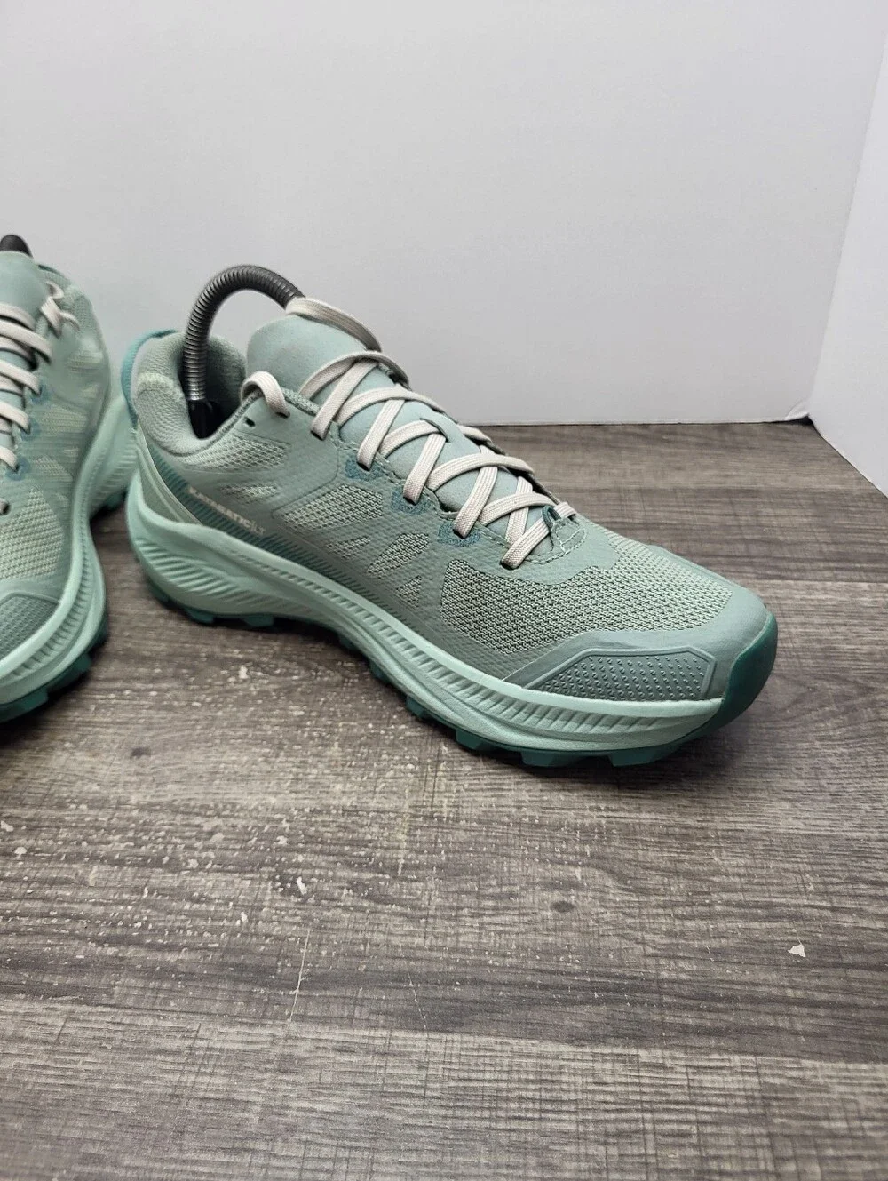 Oboz Katabatic LT Low GTX Sneaker Glacier Green Hiking Running Shoes Women's 8.5